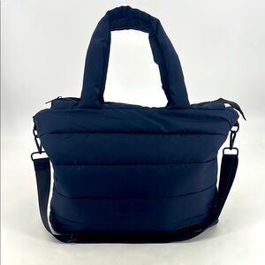 Bugatti Automobiles NEW Nylon Puffer Tote  Travel Diaper Laptop Bag NWOT